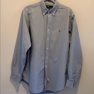 Ralph Lauren Mens Classic 100% Cotton button down.​​​​​​​​​​​​​​​​​​​​